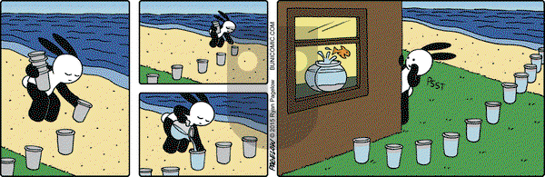 Buni on Monday March 9, 2015 Comic Strip