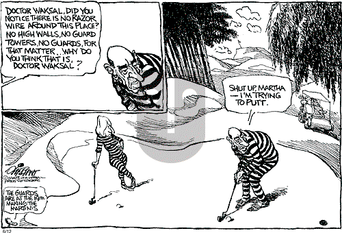 Pat Oliphant on Thursday June 12, 2003 Comic Strip