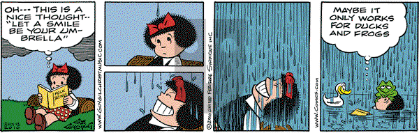 Nancy on Monday July 12, 2010 Comic Strip