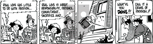 Rose is Rose on Monday November 22, 1993 Comic Strip