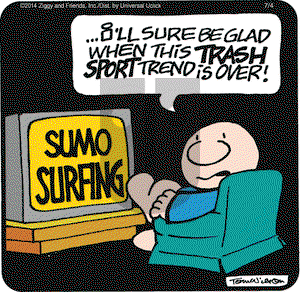 Ziggy on Friday July 4, 2014 Comic Strip