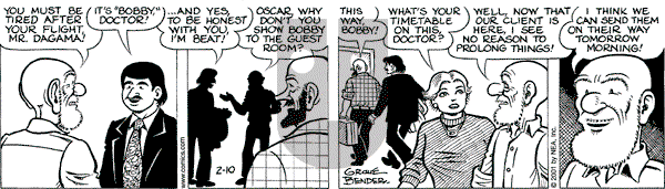 Alley Oop on Saturday February 10, 2001 Comic Strip