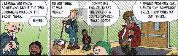 Frazz on Friday December 6, 2019 Comic Strip
