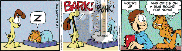 Garfield - Friday May 27, 2011 Comic Strip