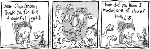 Lio on Monday March 5, 2012 Comic Strip