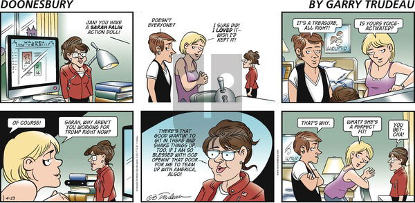 Doonesbury on Sunday April 23, 2017 Comic Strip