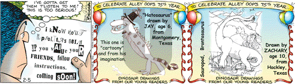 Alley Oop - Thursday February 5, 2009 Comic Strip