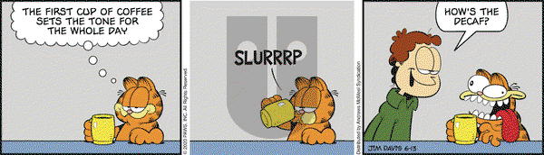 Garfield on Saturday June 13, 2020 Comic Strip