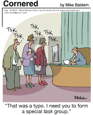 Cornered on Monday January 6, 2014 Comic Strip