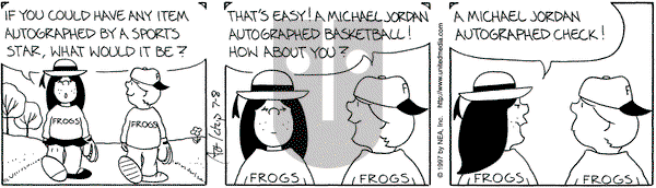 The Born Loser on Tuesday July 8, 1997 Comic Strip