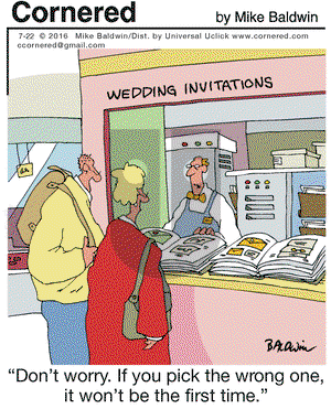 Cornered on Friday July 22, 2016 Comic Strip