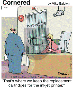 Cornered on Monday April 27, 2020 Comic Strip