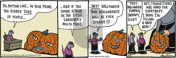 Overboard on Monday November 7, 2016 Comic Strip