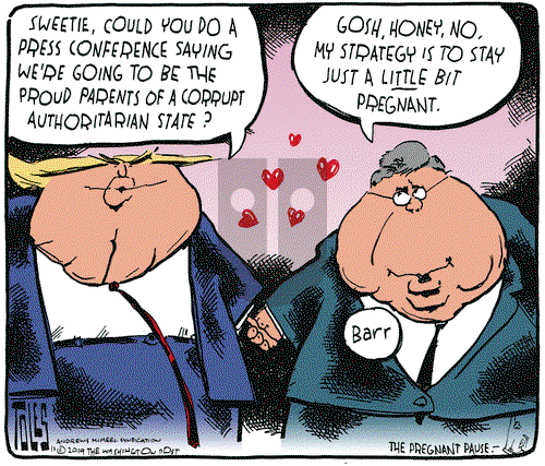 Tom Toles on Friday November 8, 2019 Comic Strip