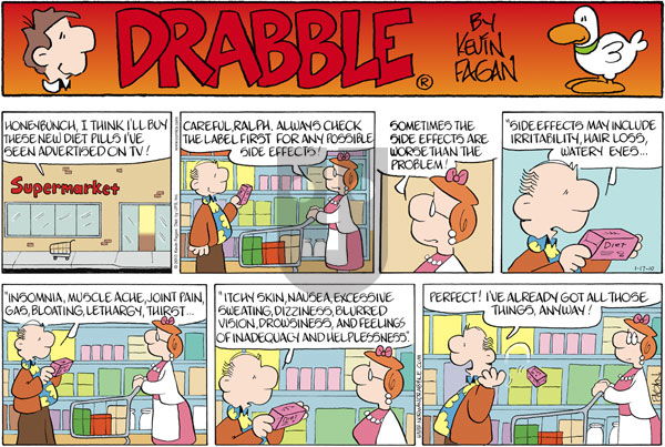 Drabble on Sunday January 17, 2010 Comic Strip