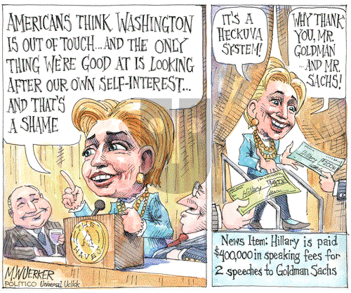 Matt Wuerker - Tuesday November 5, 2013 Comic Strip