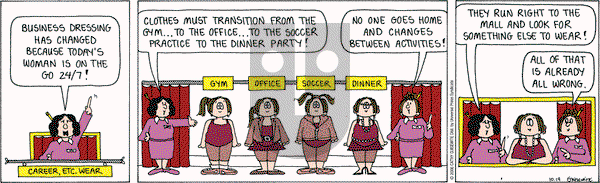Cathy Classics on Thursday October 19, 2006 Comic Strip