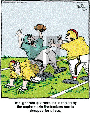In the Bleachers on Friday December 17, 1999 Comic Strip