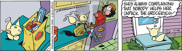 Rose is Rose - Saturday November 14, 2015 Comic Strip