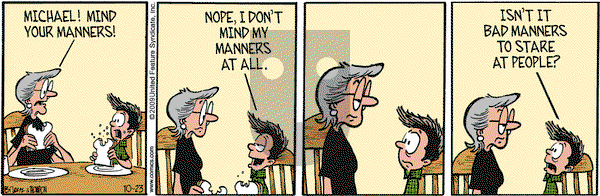 Grand Avenue on Friday October 23, 2009 Comic Strip