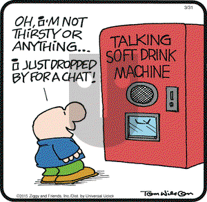 Ziggy on Tuesday March 31, 2015 Comic Strip