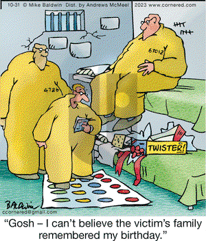 Cornered - Tuesday October 31, 2023 Comic Strip