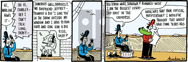 Overboard on Friday March 2, 2001 Comic Strip