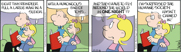 Drabble on Thursday December 22, 2016 Comic Strip