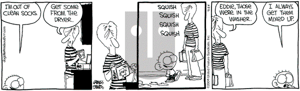 The Buckets on Monday April 26, 2004 Comic Strip