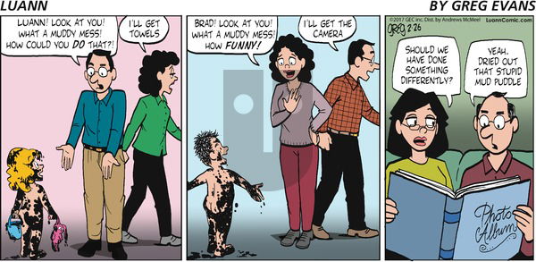 Luann on Sunday February 26, 2017 Comic Strip