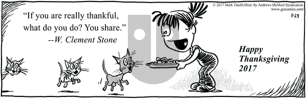 Heart of the City on Thursday November 23, 2017 Comic Strip