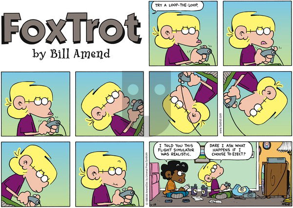 FoxTrot on Sunday June 28, 1998 Comic Strip