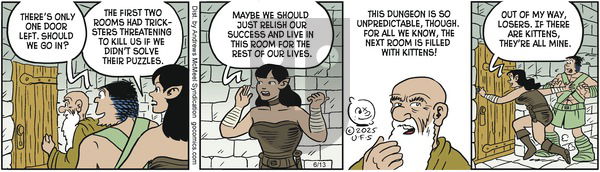 Alley Oop on Friday June 13, 2025 Comic Strip