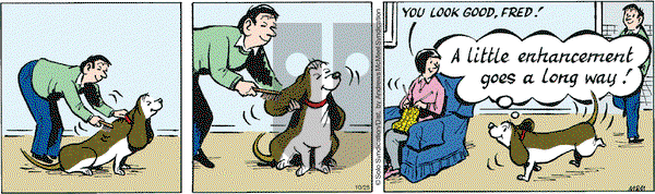 Fred Basset - Monday October 25, 2021 Comic Strip