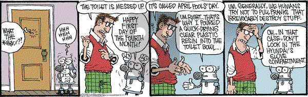 Monty on Monday April 1, 2019 Comic Strip