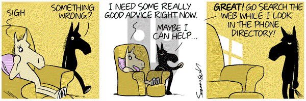 Dark Side of the Horse on Wednesday September 1, 2010 Comic Strip