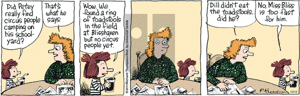 Cul de Sac on Wednesday October 12, 2016 Comic Strip