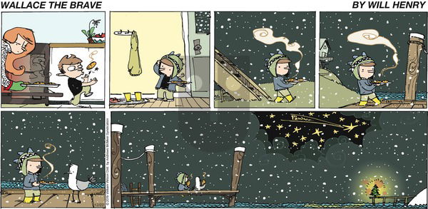 Wallace the Brave on Sunday December 22, 2019 Comic Strip