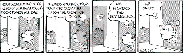 Drabble on Thursday March 4, 1999 Comic Strip