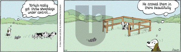 Fred Basset on Wednesday April 16, 2025 Comic Strip