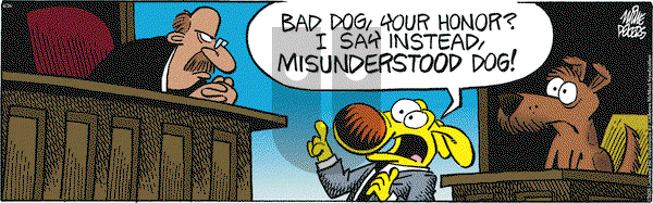 Mother Goose and Grimm on Saturday April 26, 2025 Comic Strip