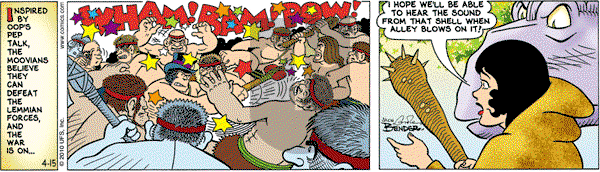 Alley Oop on Thursday April 15, 2010 Comic Strip