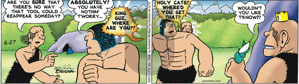 Alley Oop on Tuesday June 27, 2017 Comic Strip