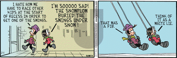 Grand Avenue on Wednesday February 1, 2017 Comic Strip