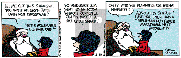 Red and Rover on Thursday December 20, 2001 Comic Strip