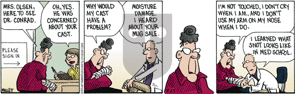 Frazz on Friday August 23, 2013 Comic Strip
