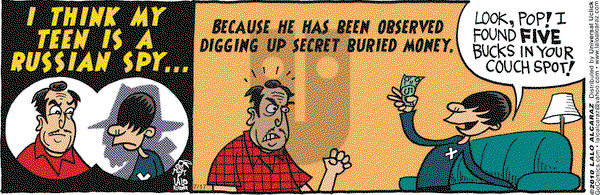 La Cucaracha - Saturday July 17, 2010 Comic Strip