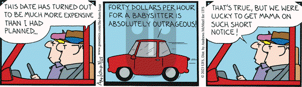 The Born Loser on Saturday March 25, 2023 Comic Strip