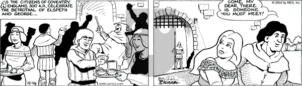 Alley Oop on Thursday December 19, 2002 Comic Strip