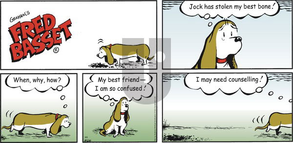 Fred Basset on Sunday August 8, 2021 Comic Strip